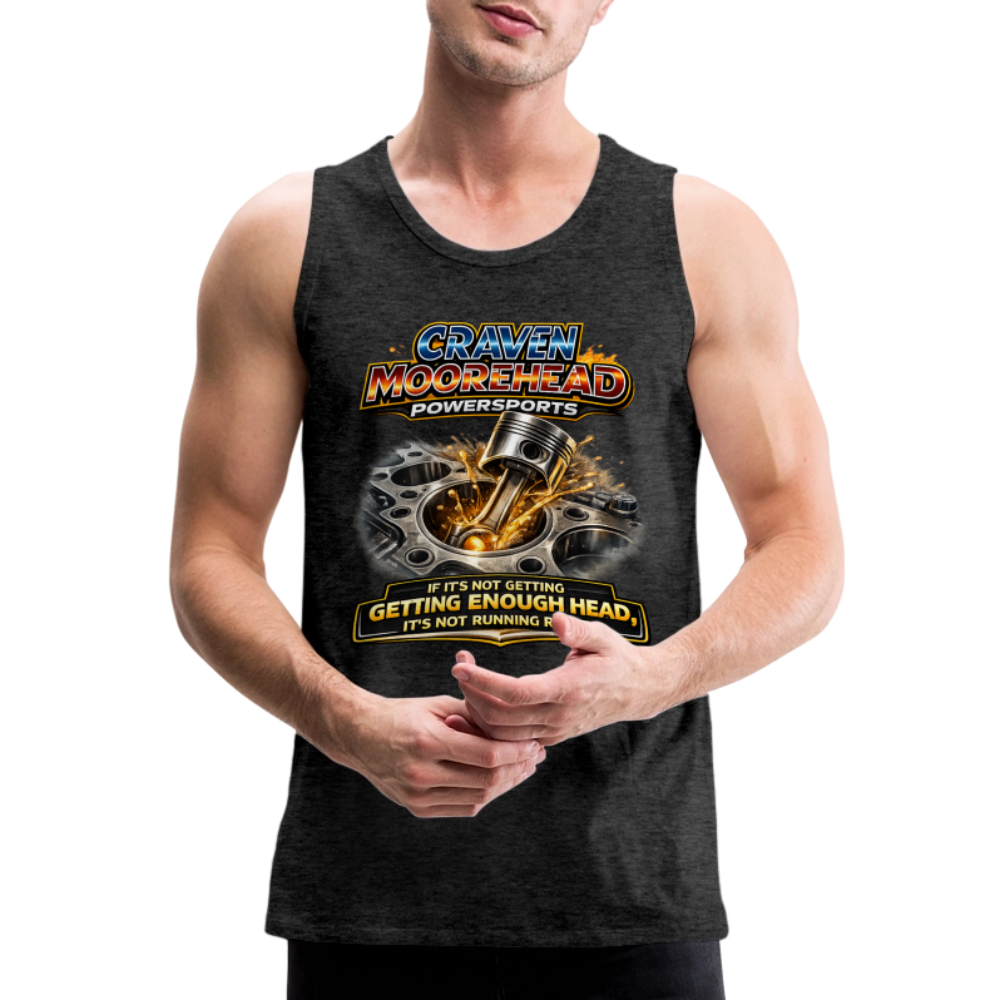 Craven Moorehead PowerSports Tank Top Color: Charcoal Grey