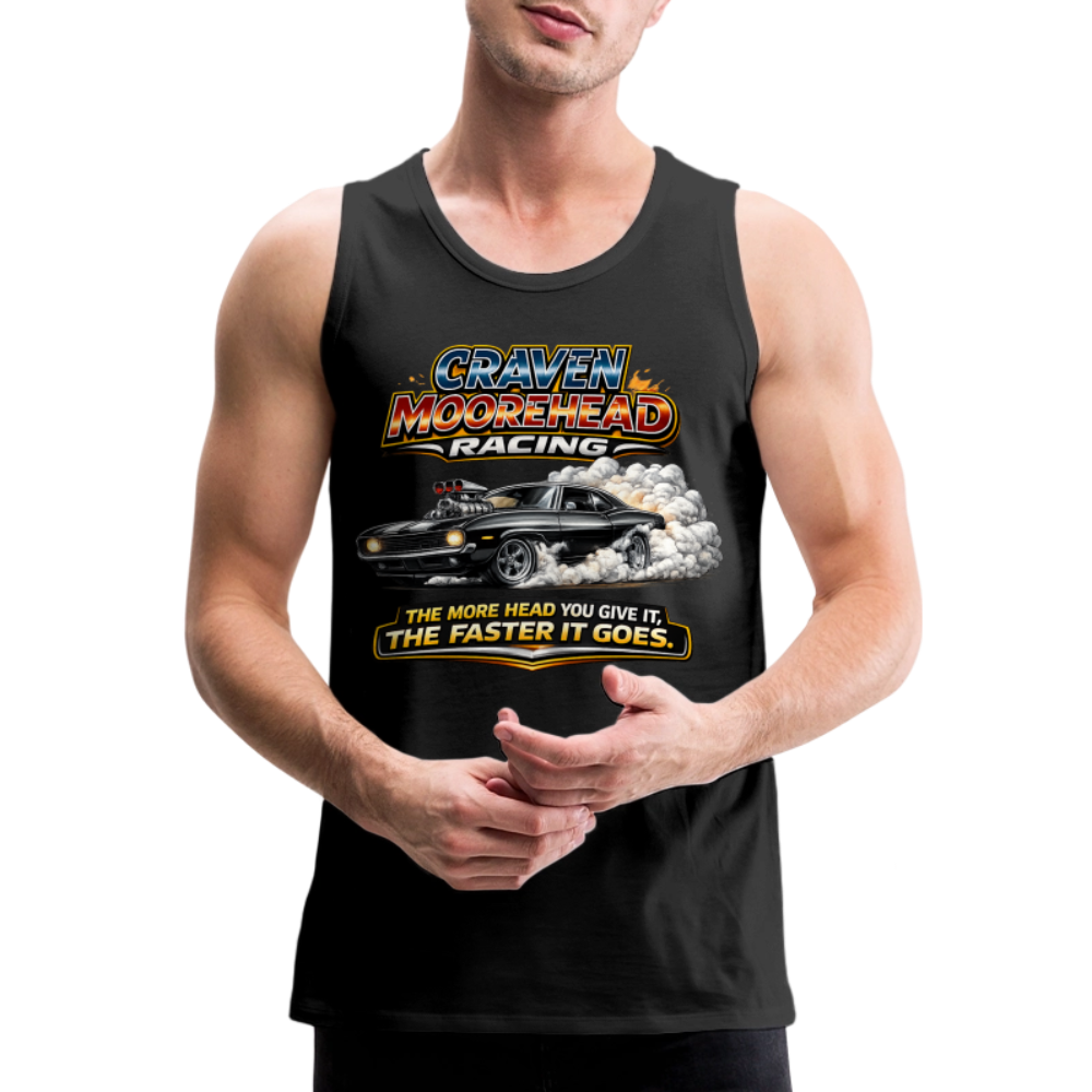 Craven Moorehead Racing Tank Top Color: White