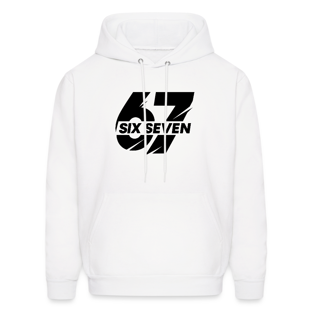 Six Seven 67 Hoodie - white