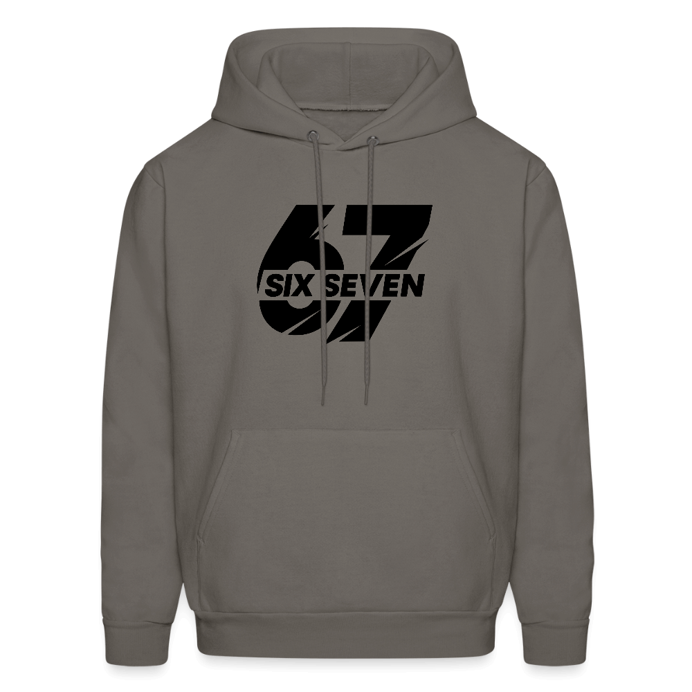 Six Seven 67 Hoodie Color: asphalt gray