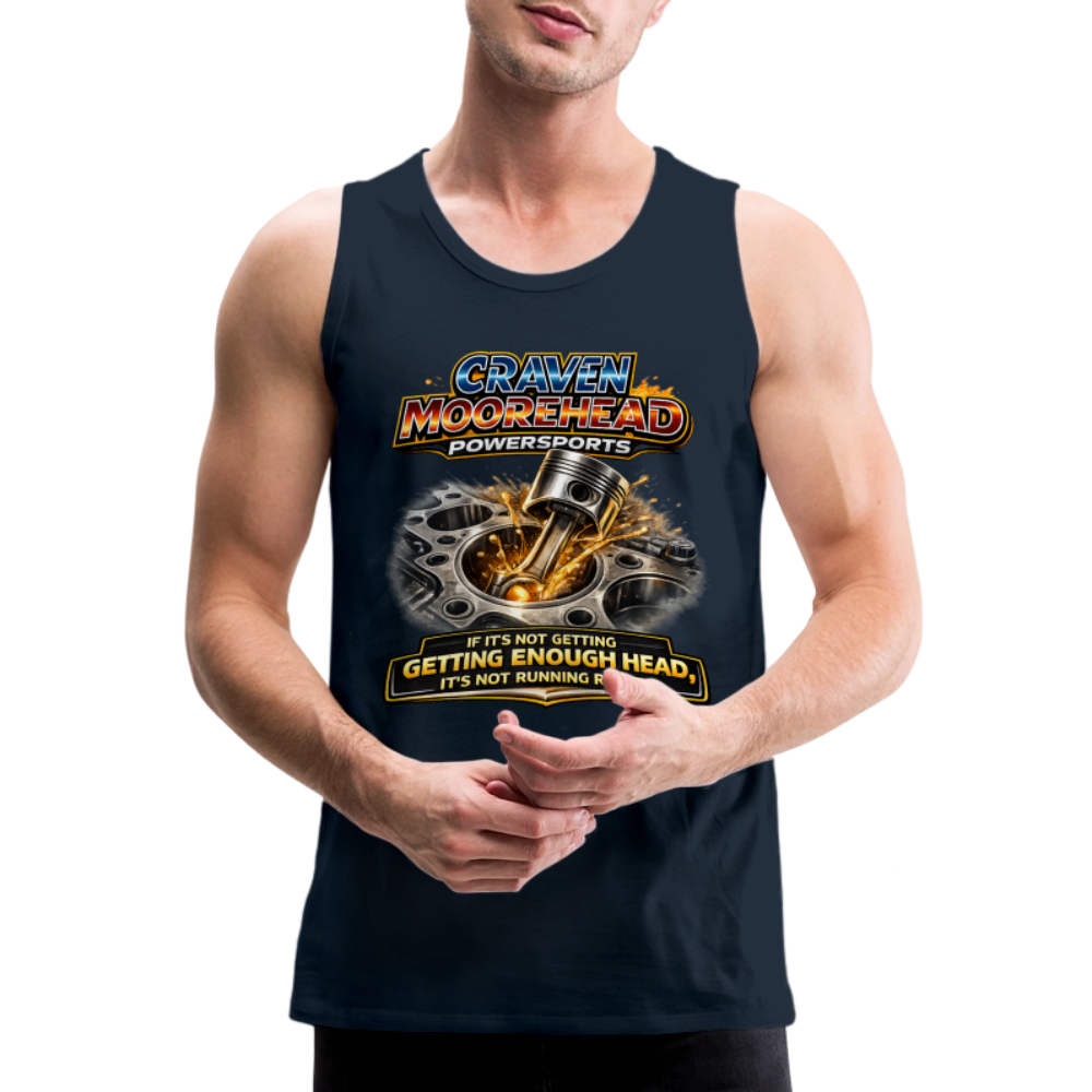 Craven Moorehead PowerSports Tank Top Color: Deep Navy