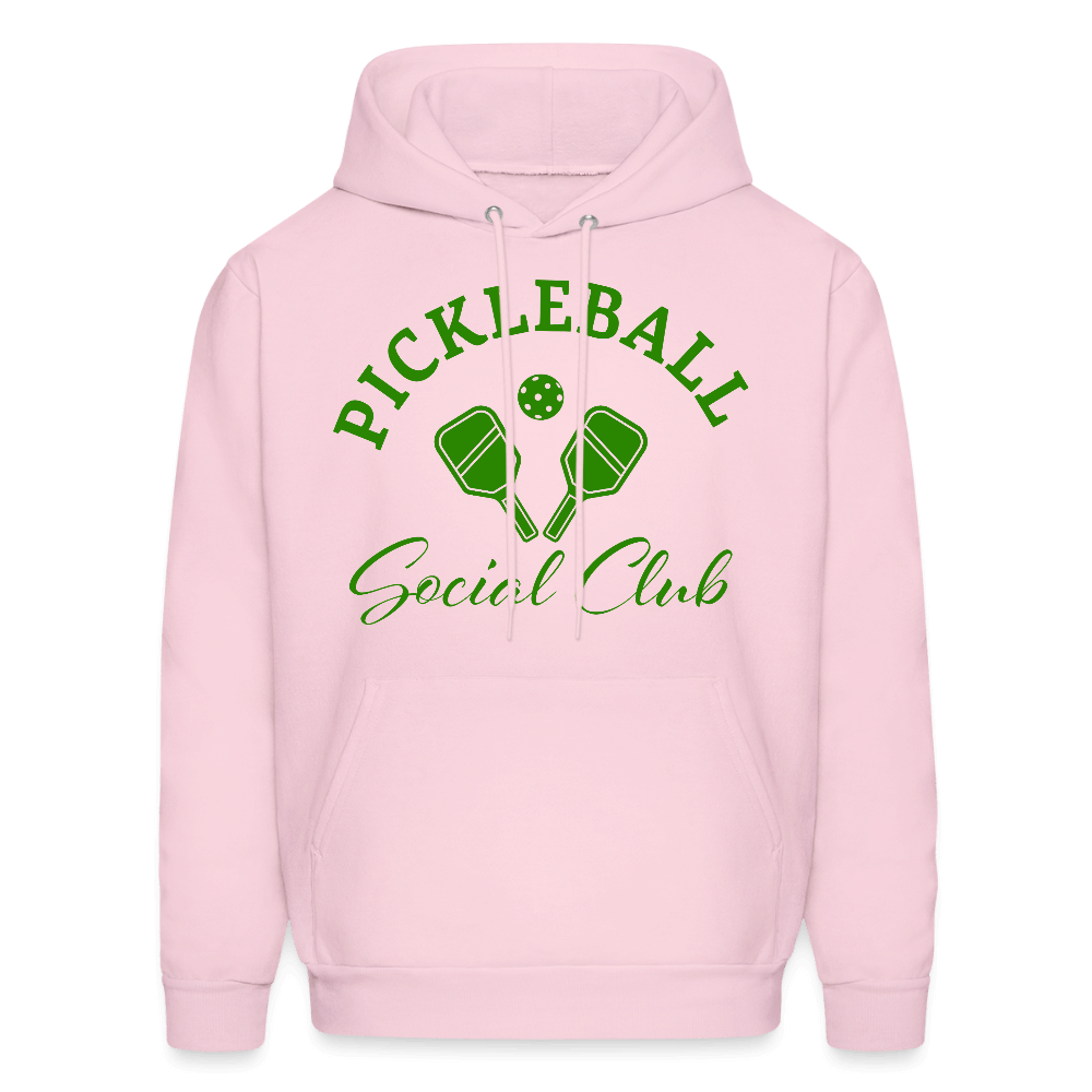 Pickleball Social Club Hoodie - pale pink