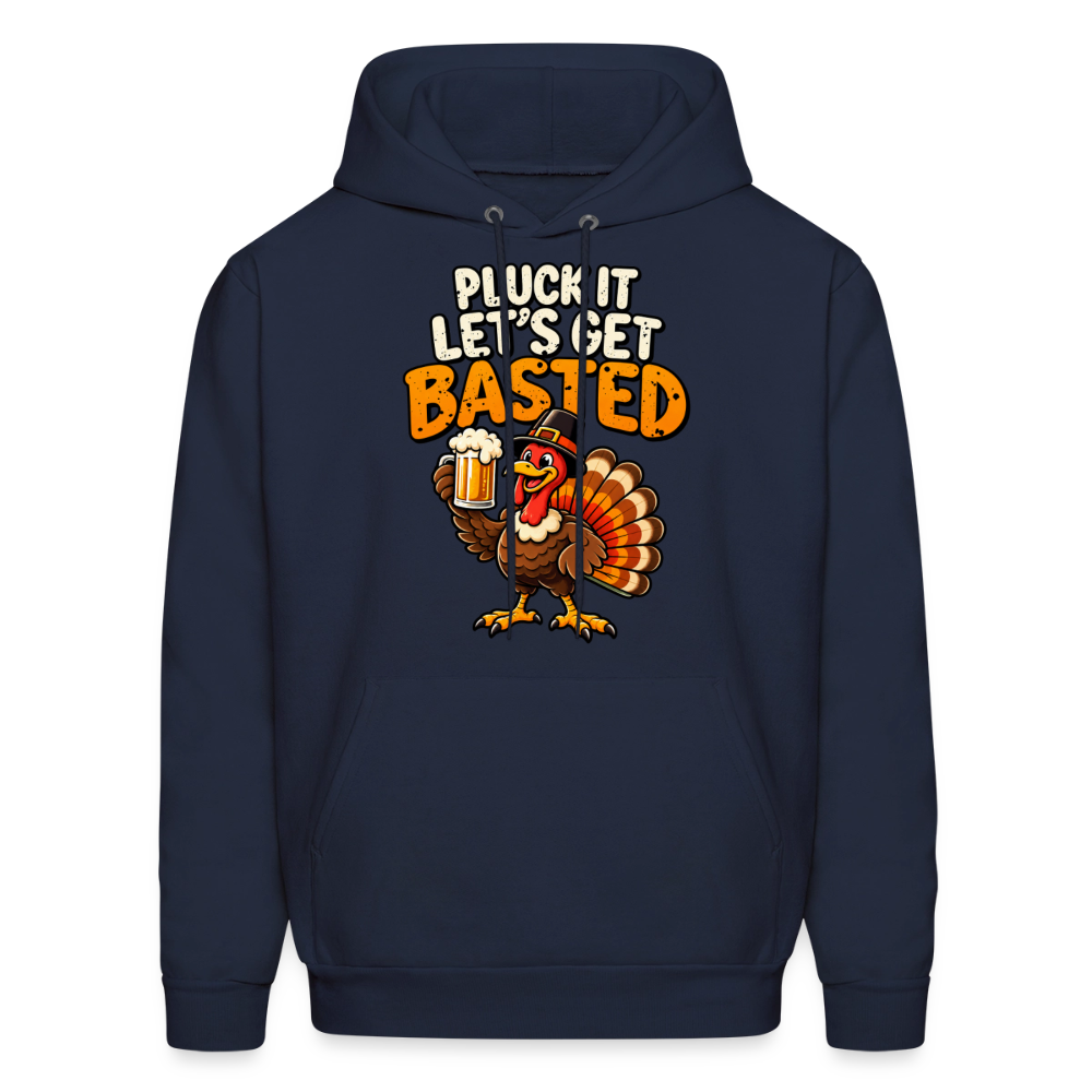 Pluck It Let’s Get Basted Hoodie - navy
