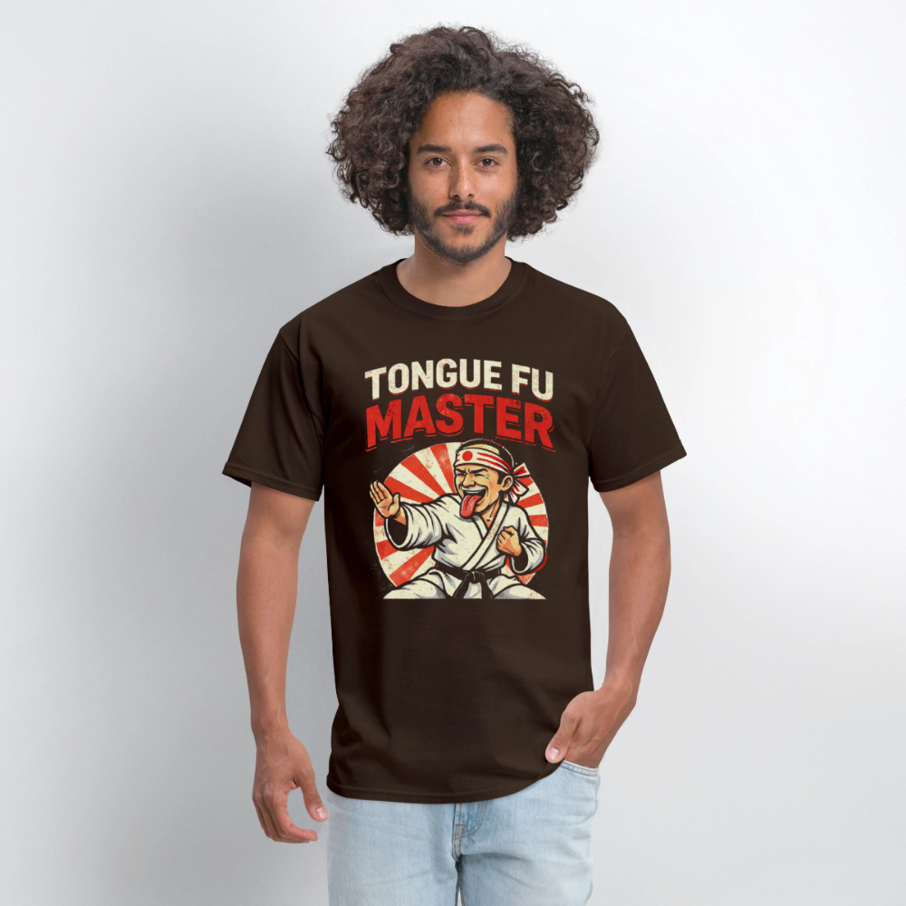 Tongue FU Master T-Shirt Color: Black