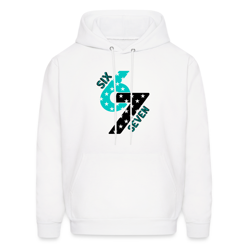 Six Seven 67 (Star) Hoodie - white