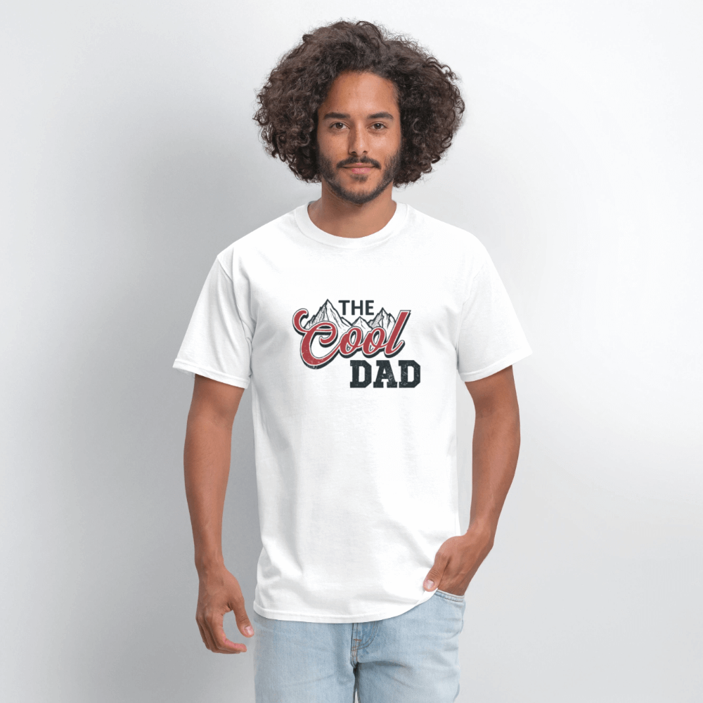 The Cool Dad T-Shirt - white