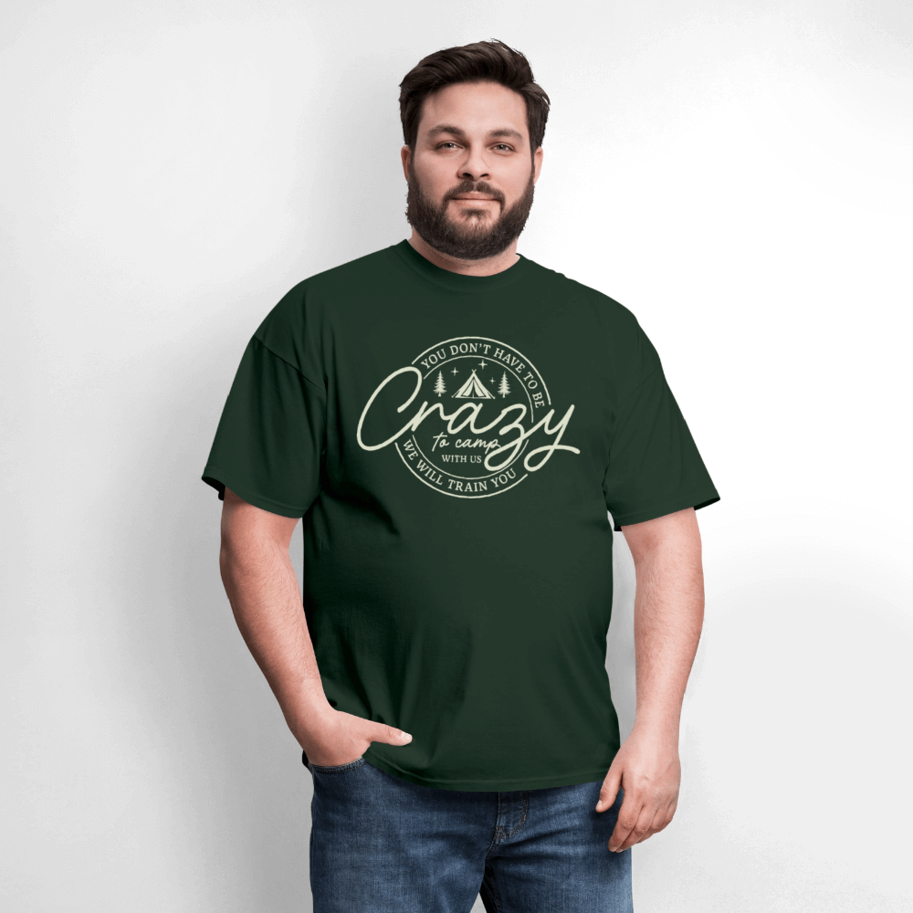 Crazy Camping T-Shirt Color: safari