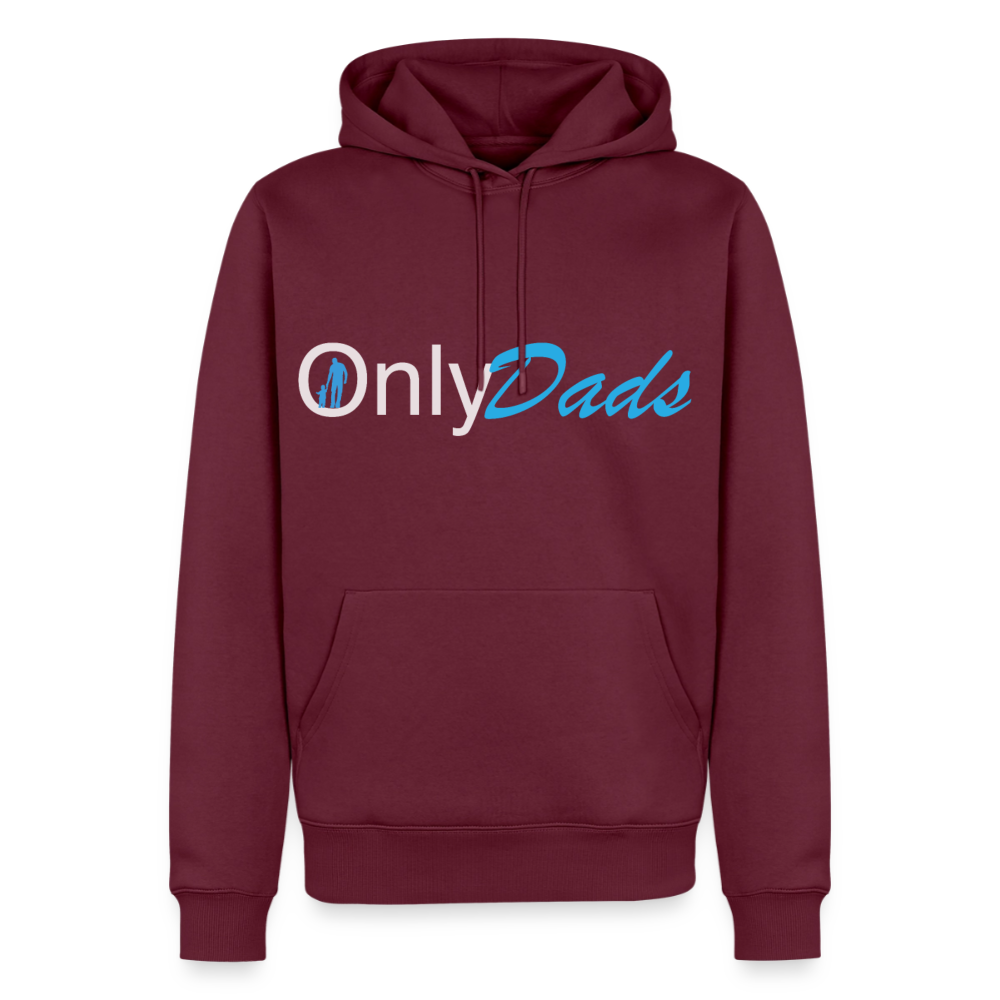 OnlyDads Men’s Premium Hoodie - burgundy