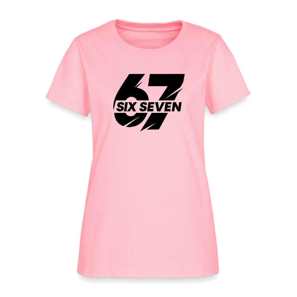 Six Seven 67 Women's T-Shirt Color: pink