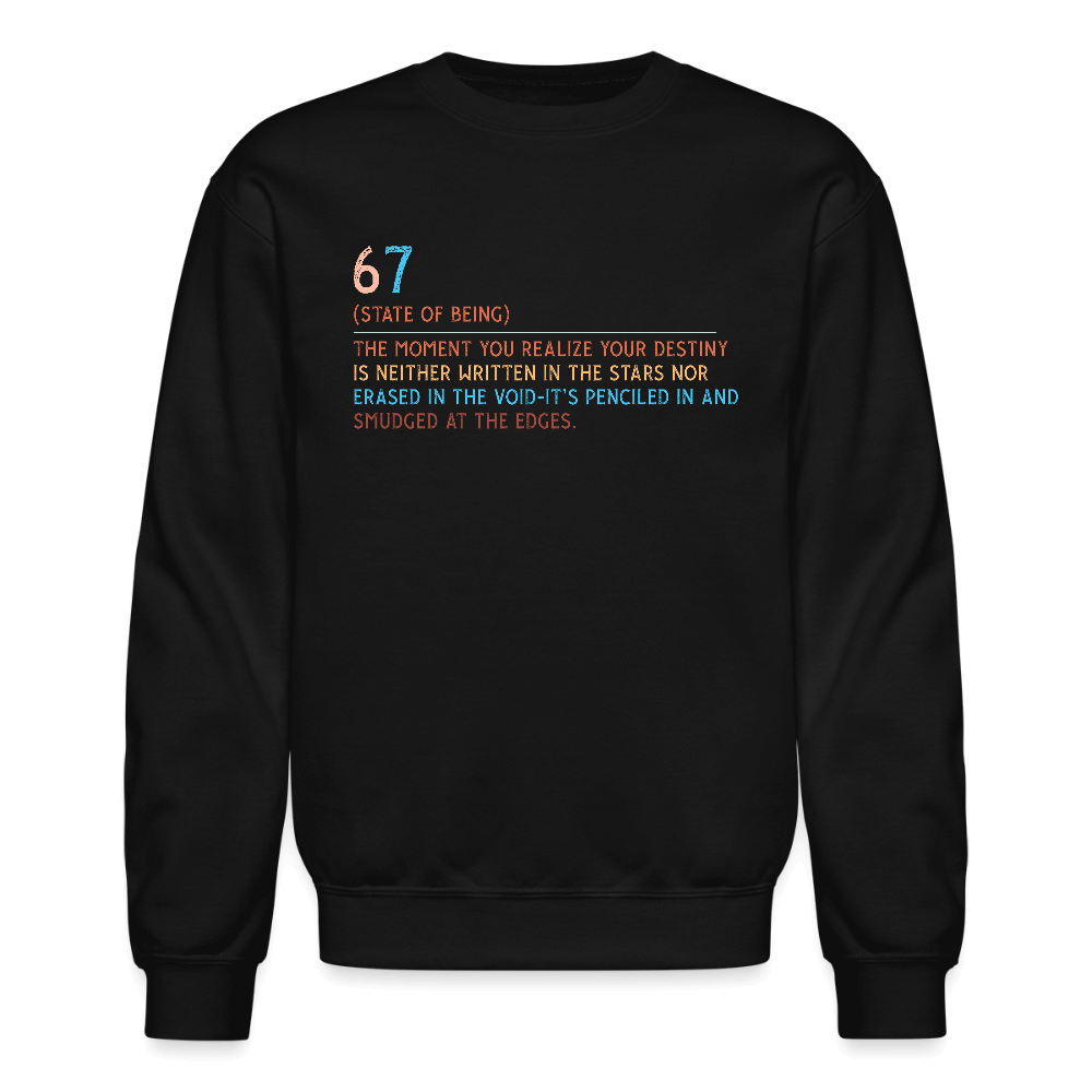 Six Seven Definition 67 Sweatshirt Color: black