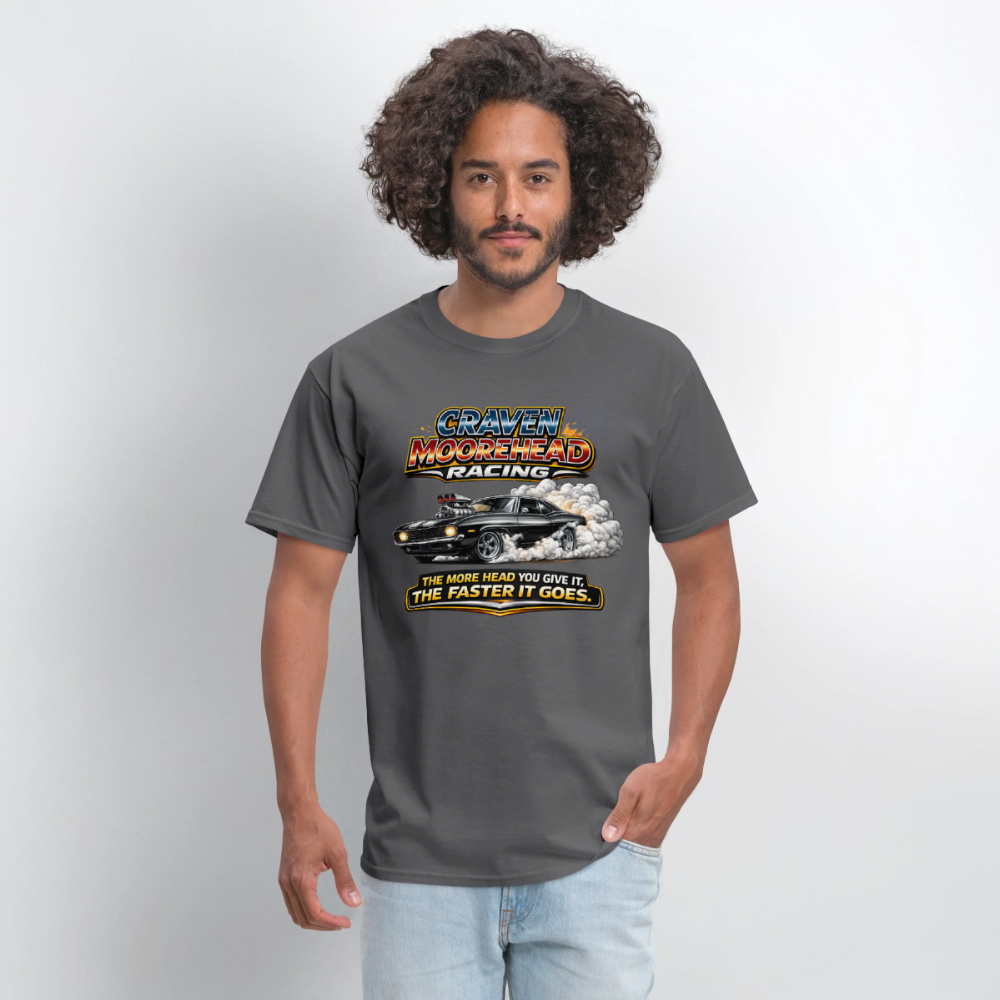 Craven Moorehead Racing T-Shirt Color: Heather Gray
