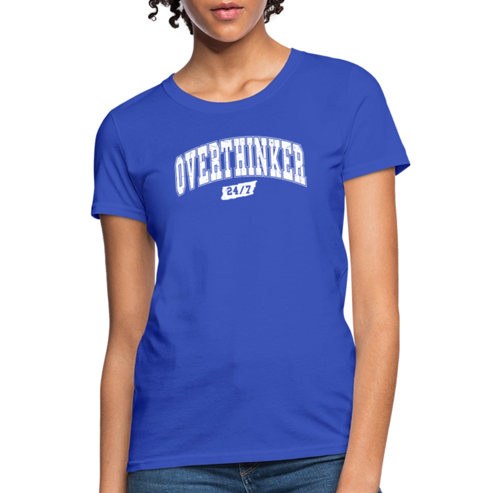 Women's Contoured T-Shirt - royal blue