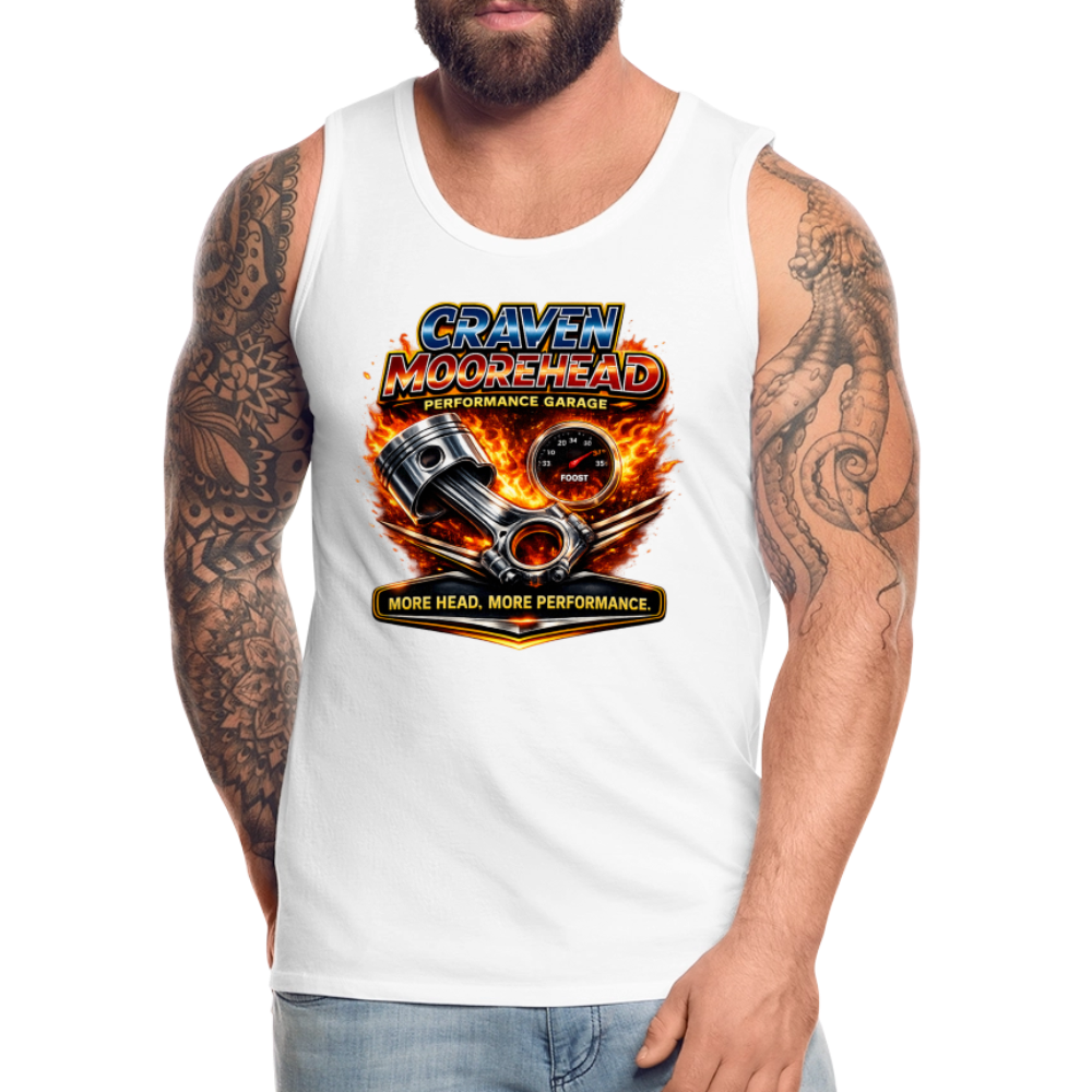 Craven Moorehead Performance Tank Top Color: Deep Navy