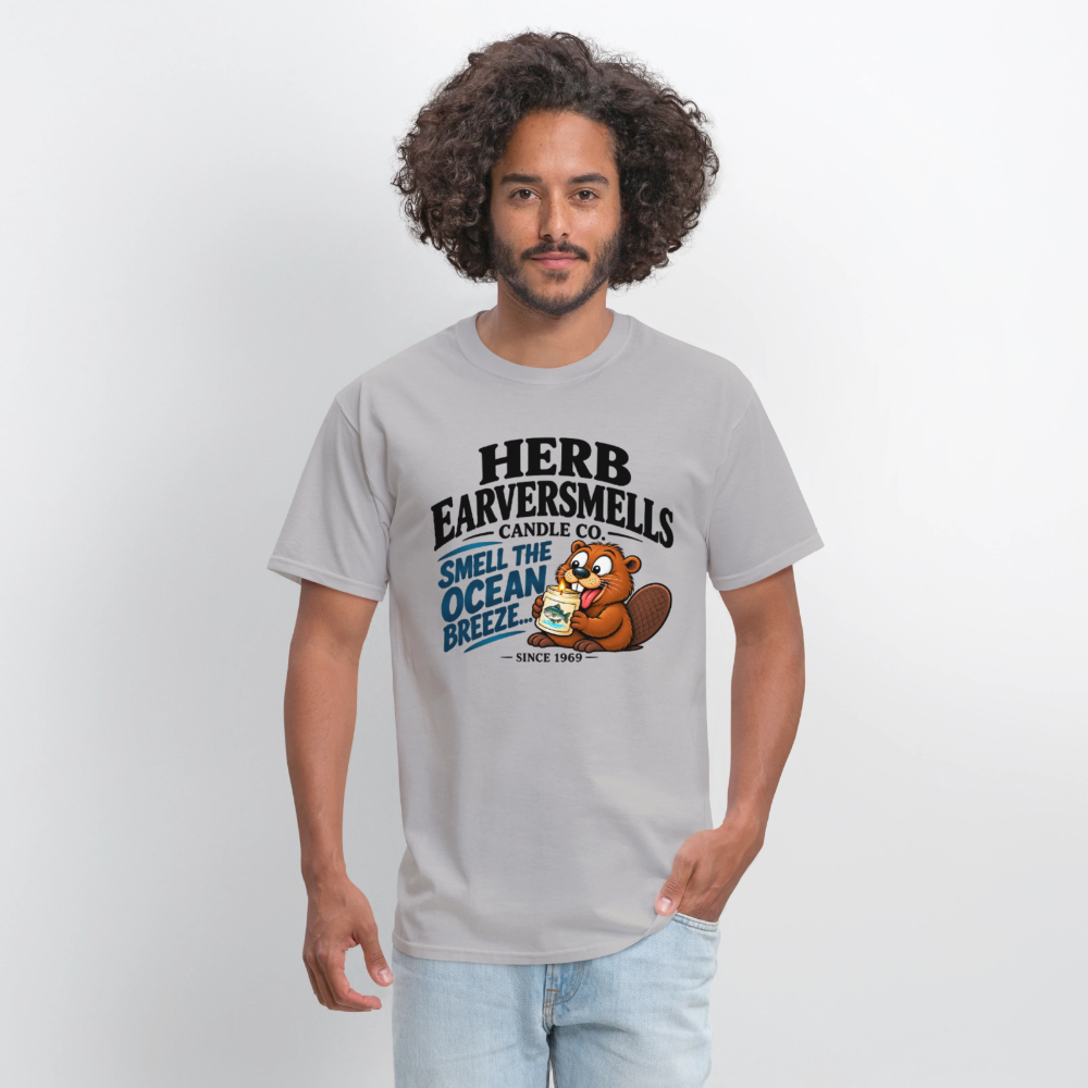 Herb Earversmells Candle Co. – Funny Adult Humor T-Shirt - rock