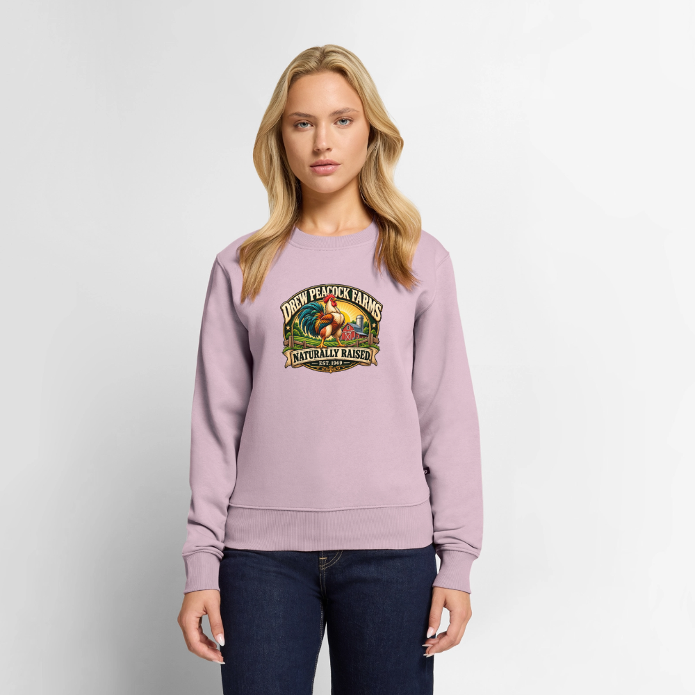 Drew Peacock Farms Women's Premium Sweatshirt - dusty pink