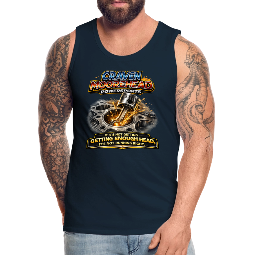 Craven Moorehead PowerSports Tank Top Color: White