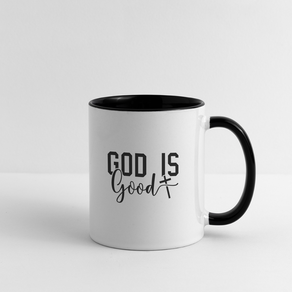 God is Good Coffee Mug Color: white/black
