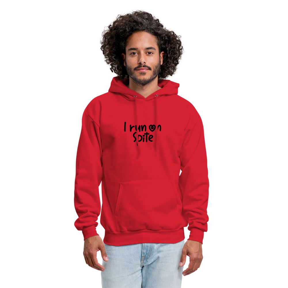 I Run On Spite Women's Hoodie - red