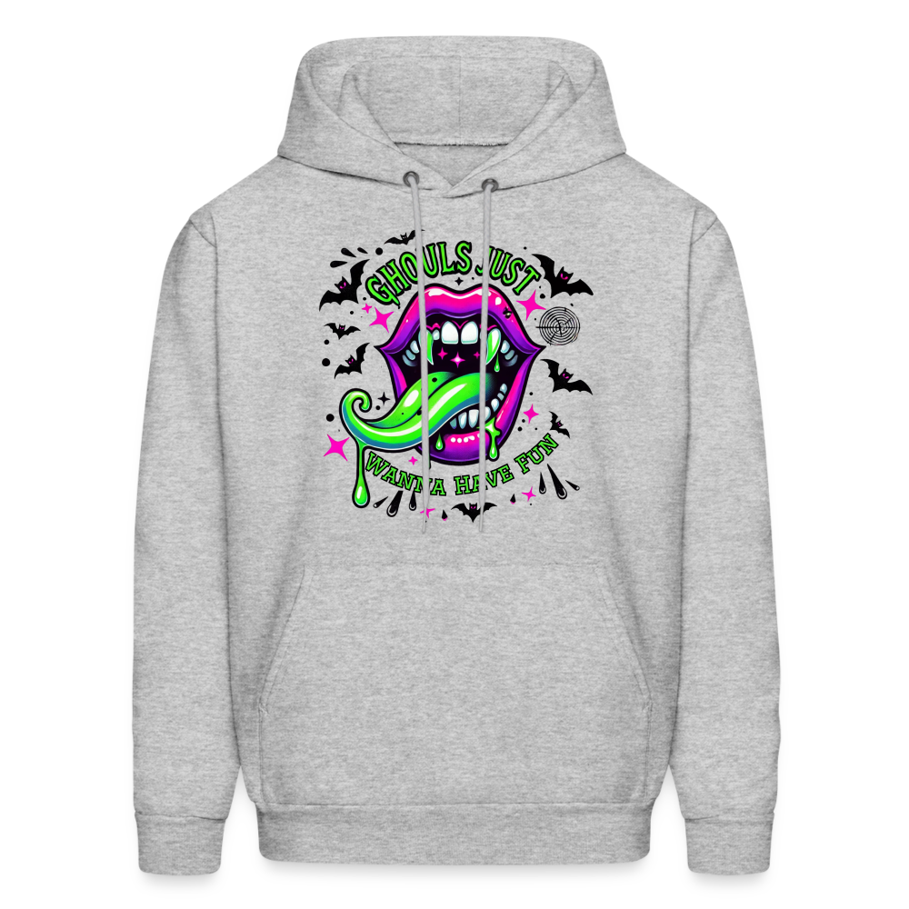 Ghouls Just Wanna Have Fun Hoodie (Halloween) - heather gray
