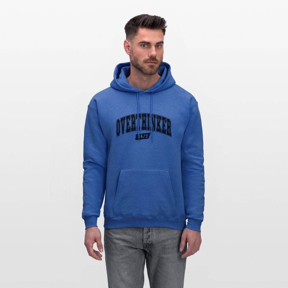 Overthinker 24/7 Hoodie – Stay Cozy While Overthinking - royal blue