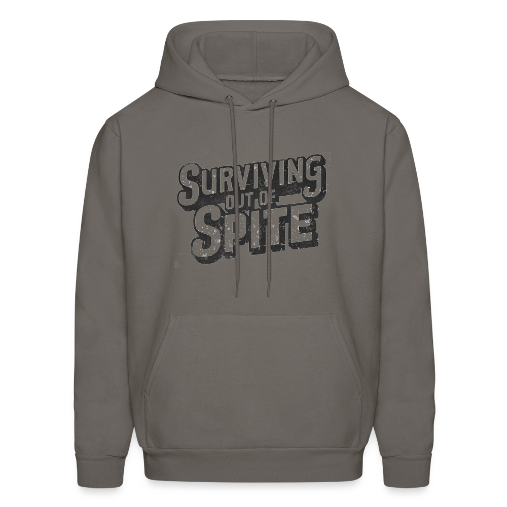 Surviving Out Of Spite Hoodie - asphalt gray