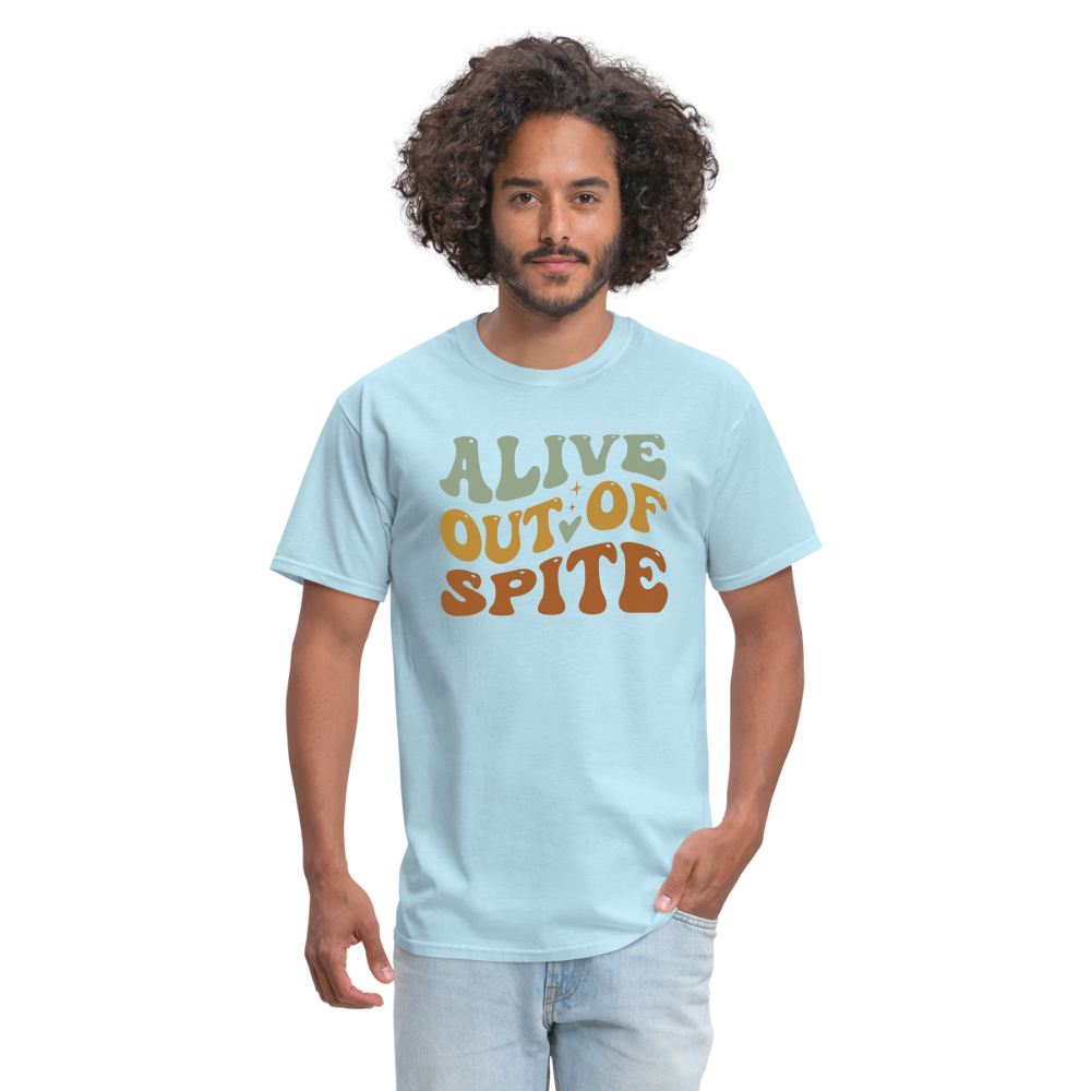 Alive Out Of Spite T-Shirt - powder blue