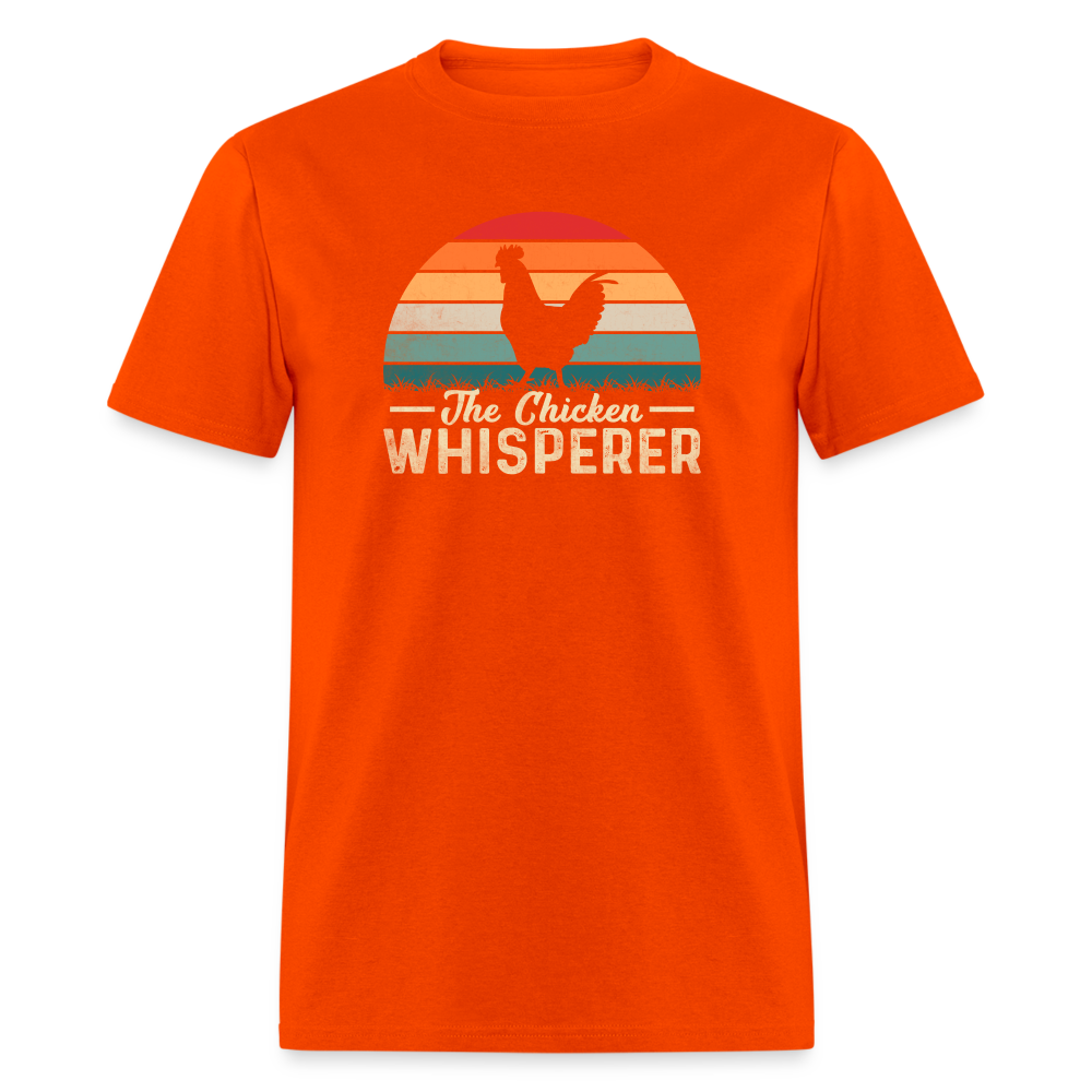The Chicken Whisperer T-Shirt - orange