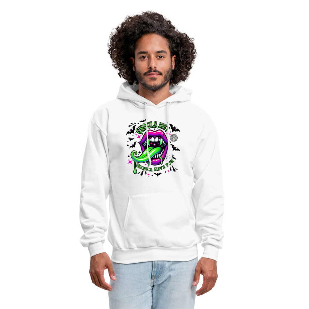 Ghouls Just Wanna Have Fun Hoodie (Halloween) - white