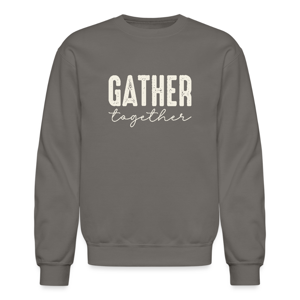 Gather Together (Thanksgiving) Sweatshirt - asphalt gray