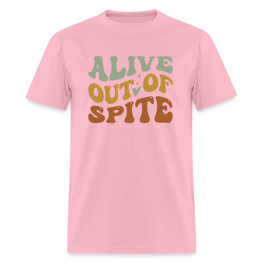 Alive Out Of Spite T-Shirt - pink
