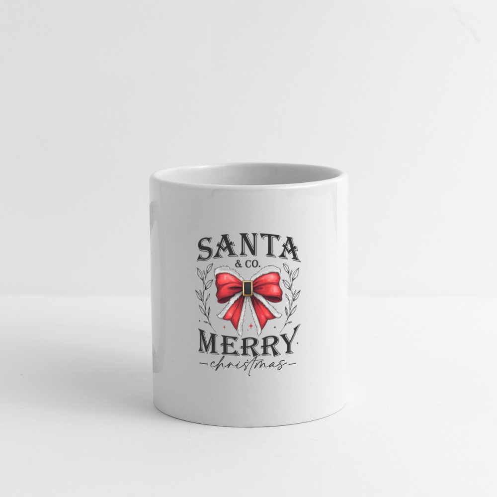 Merry Christmas Santa & Co Coffee Mug Color: white