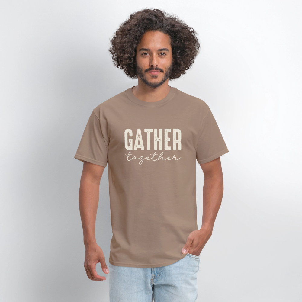 Gather Together (Thanksgiving) T-Shirt - safari