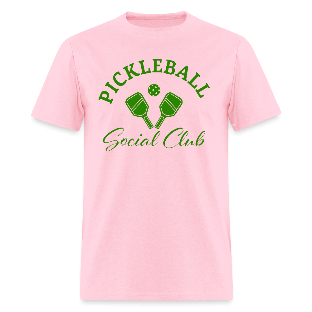 Pickleball Social Club T-Shirt - pink