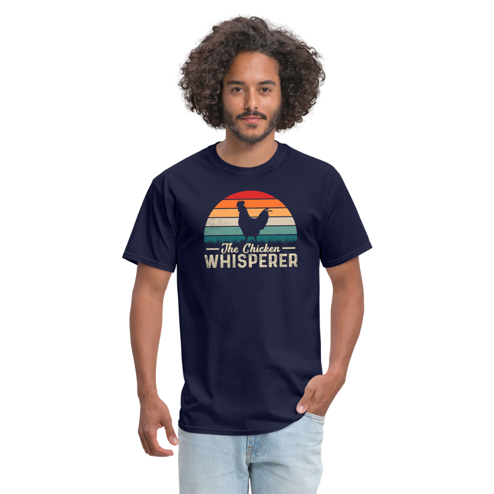 The Chicken Whisperer T-Shirt - navy