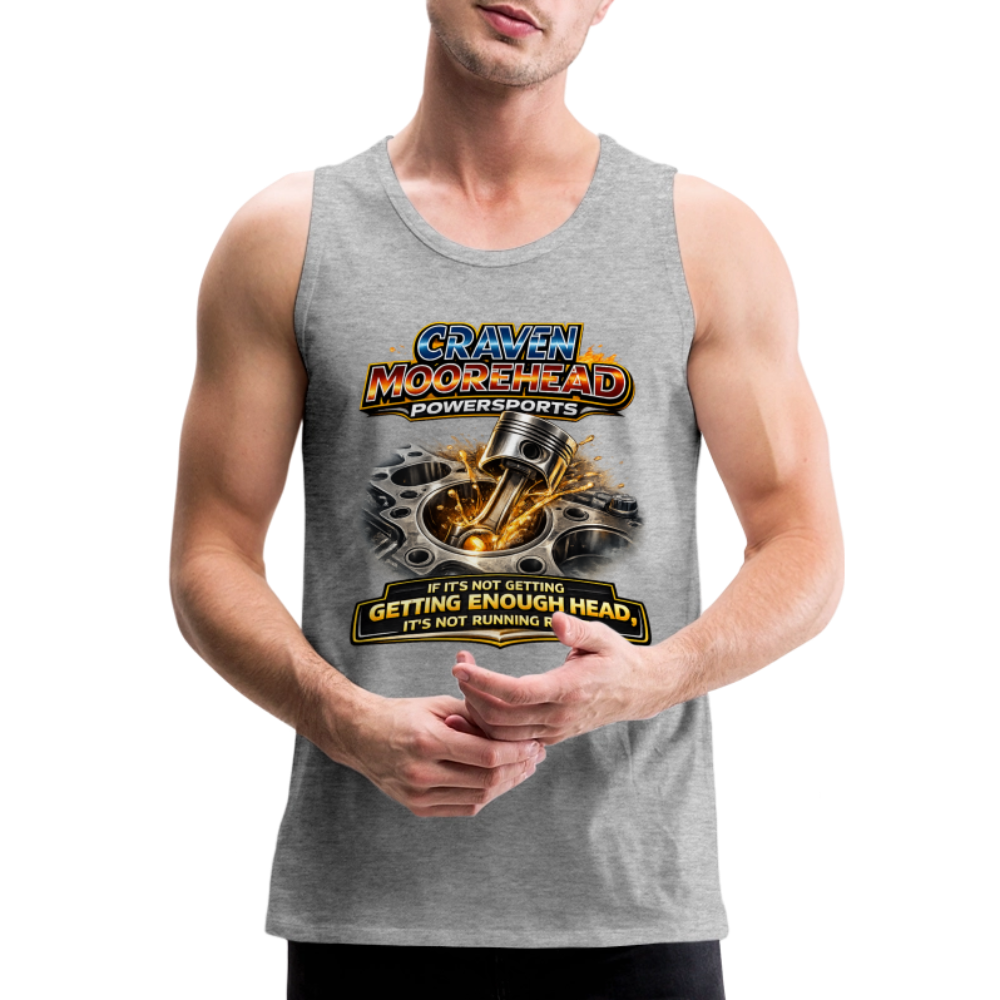 Craven Moorehead PowerSports Tank Top Color: Heather Gray