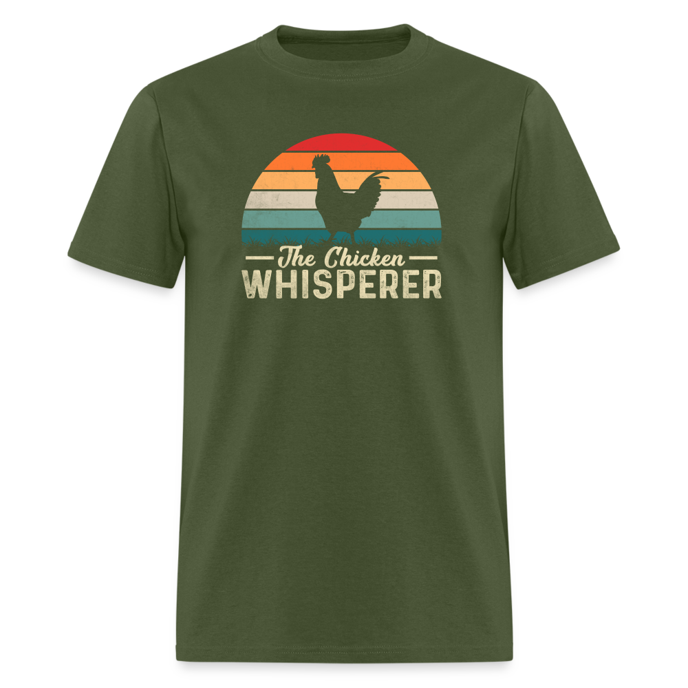 The Chicken Whisperer T-Shirt - military green