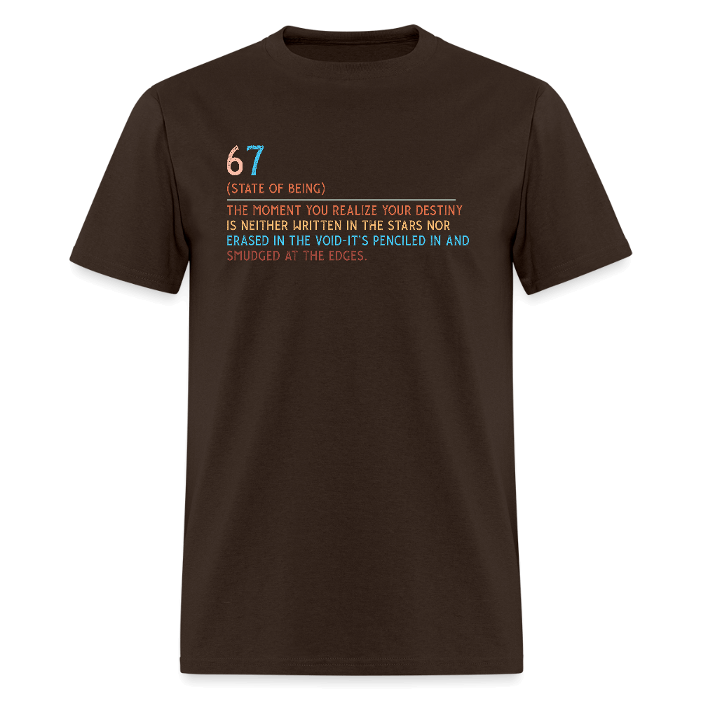 Six Seven Definition 67 T-Shirt Color: brown