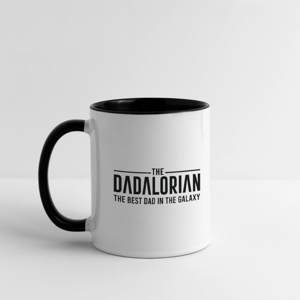 The Dadalorian Coffee Mug – Best Dad in the Galaxy Gift Color: white/black