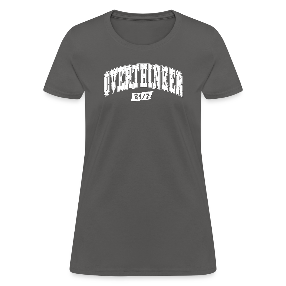 Women's Contoured T-Shirt - charcoal