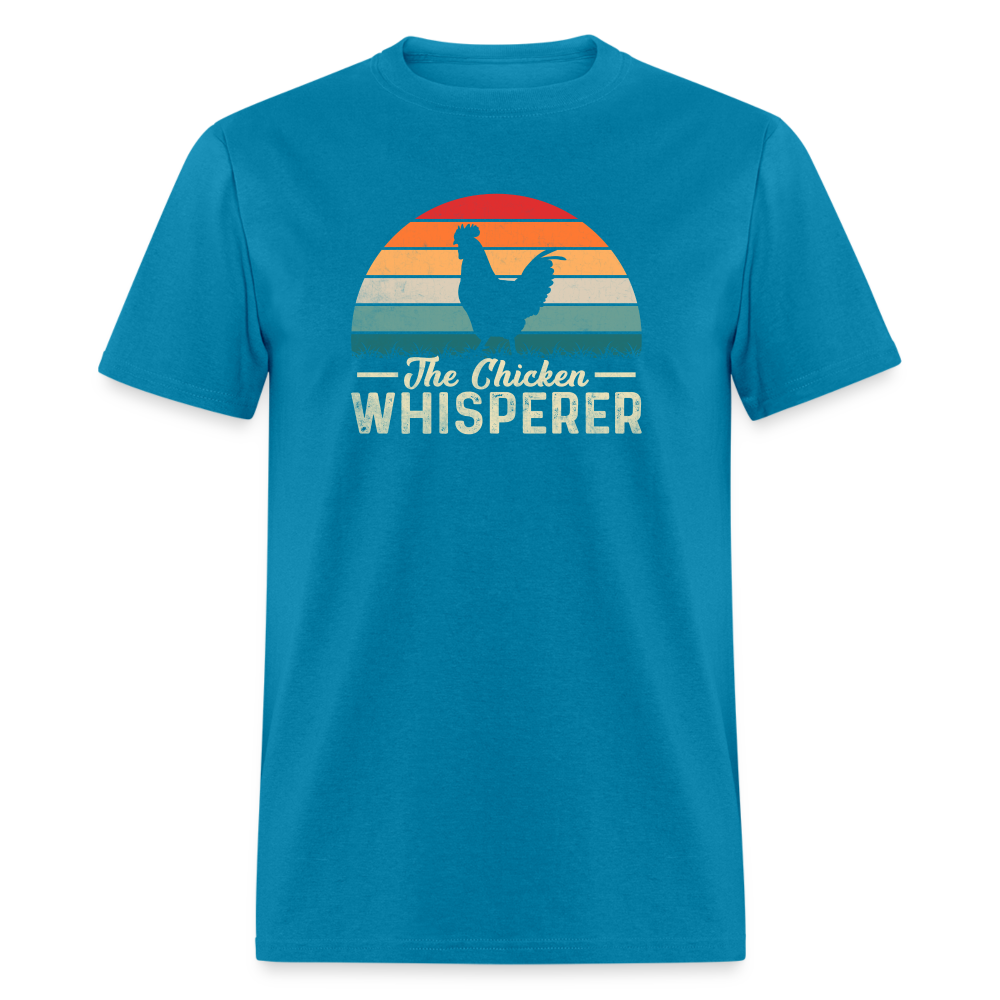 The Chicken Whisperer T-Shirt - turquoise