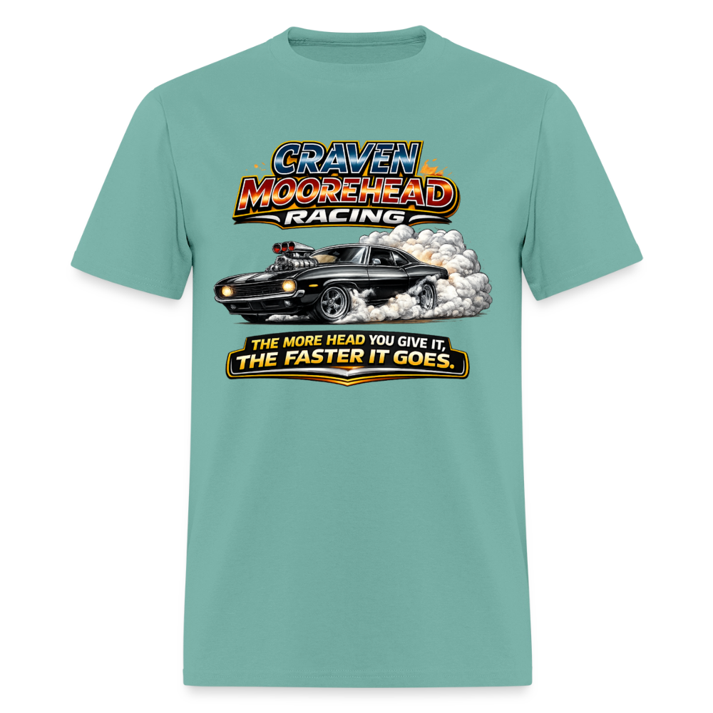 Craven Moorehead Racing T-Shirt Color: Aquatic