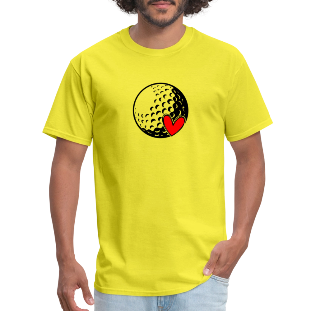 Love Golf T-Shirt - yellow