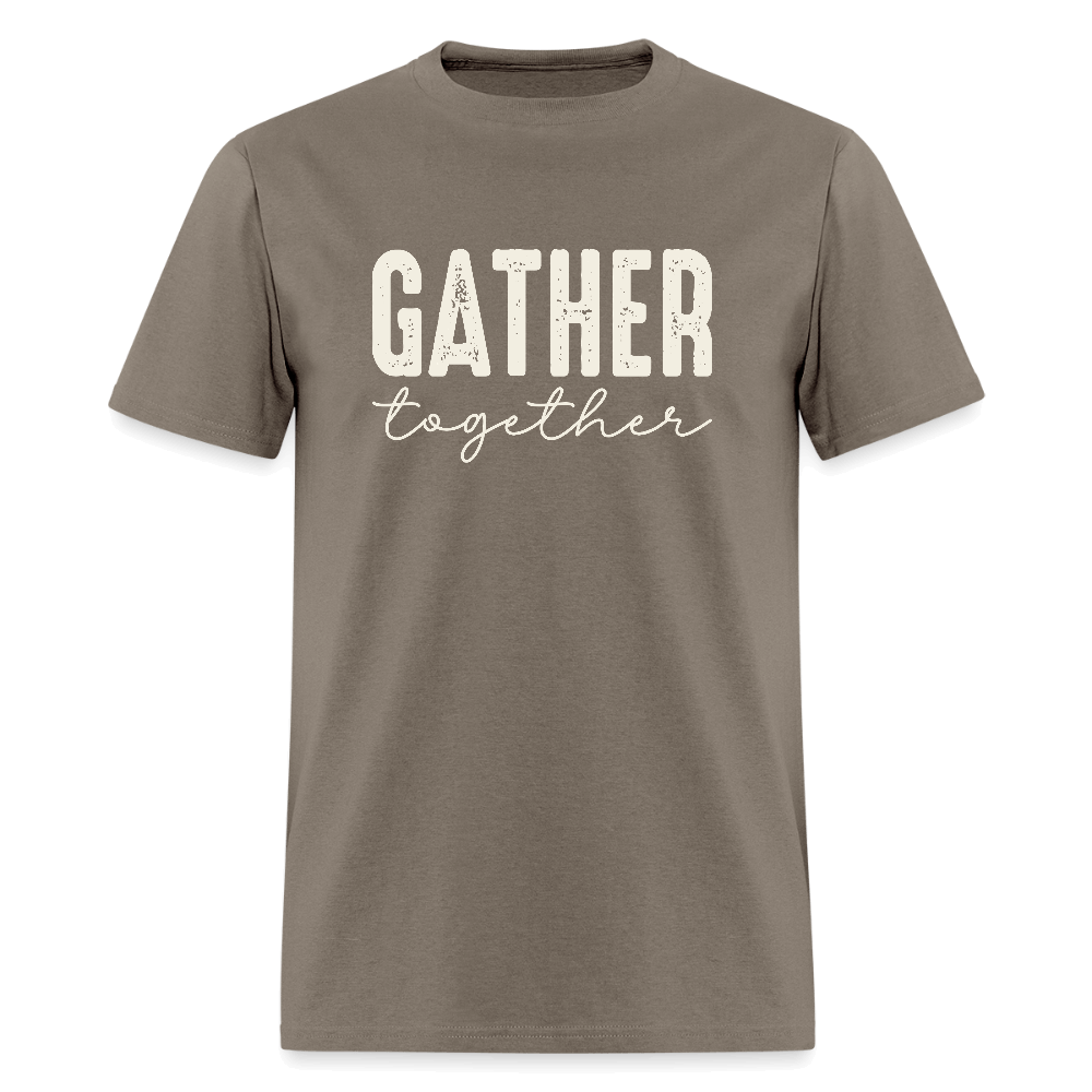 Gather Together (Thanksgiving) T-Shirt Color: safari