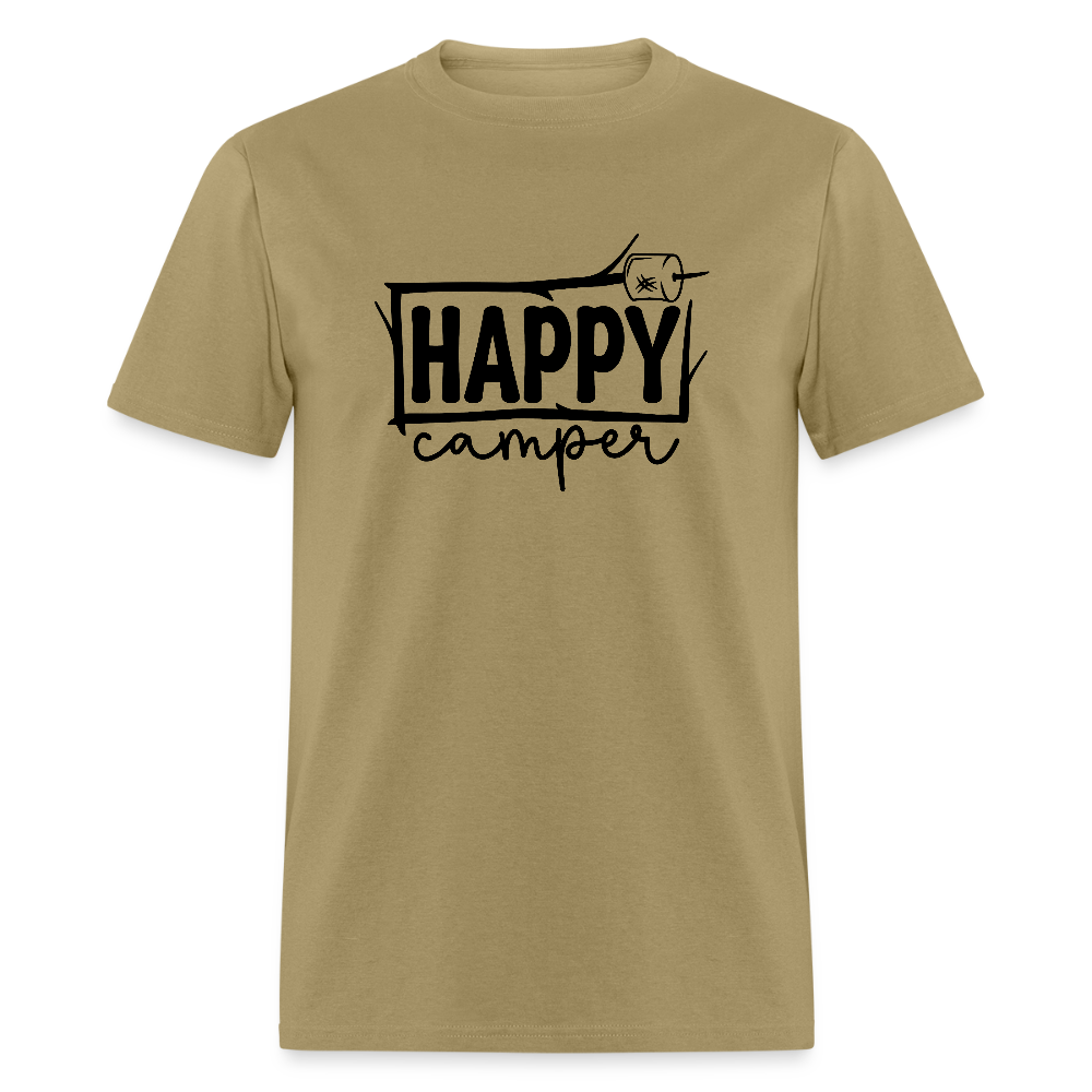 Happy Campers (Outdoors) T-Shirt - khaki