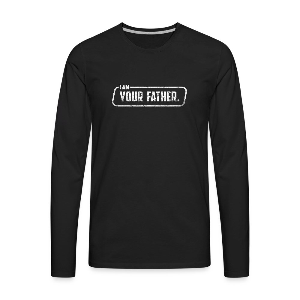 Men's Premium Long Sleeve T-Shirt - black