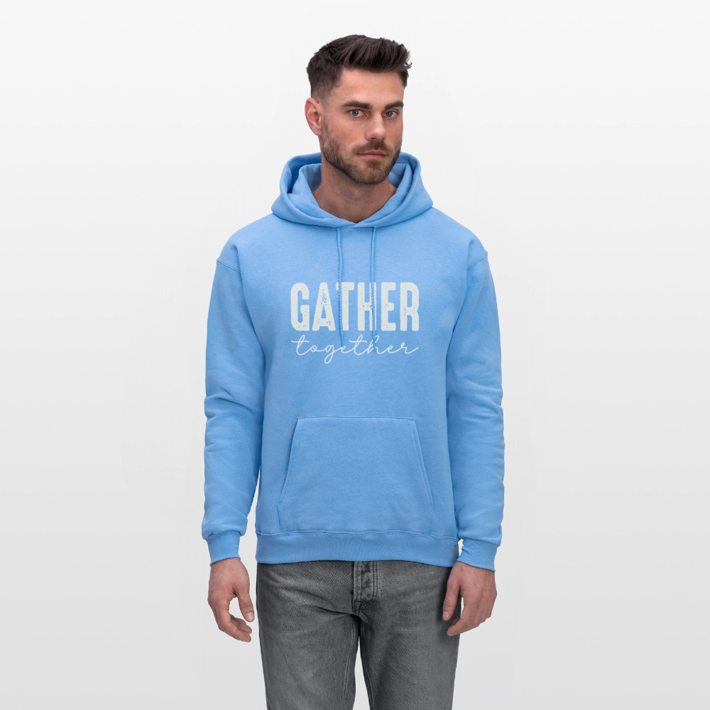 Gather Together (Thanksgiving) Hoodie - carolina blue