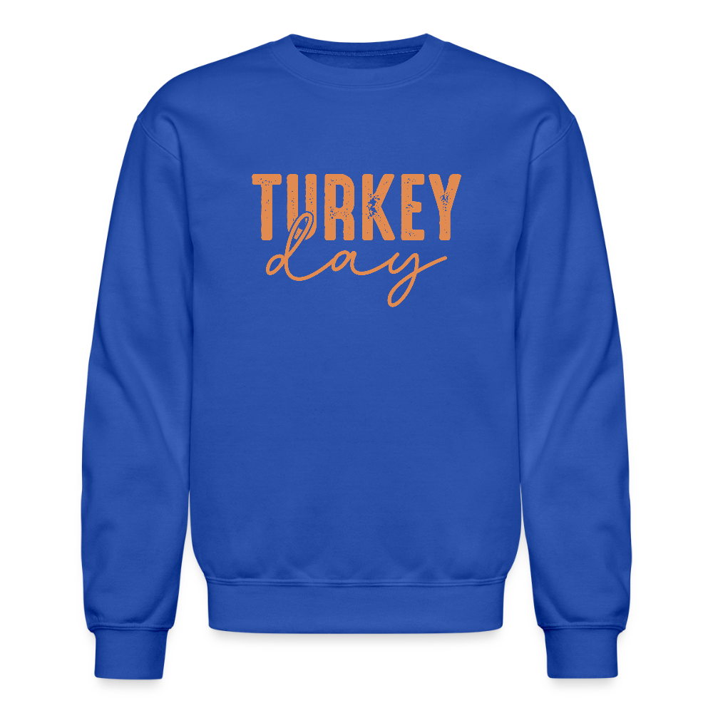 Turkey Day (Thanksgiving) Sweatshirt - royal blue