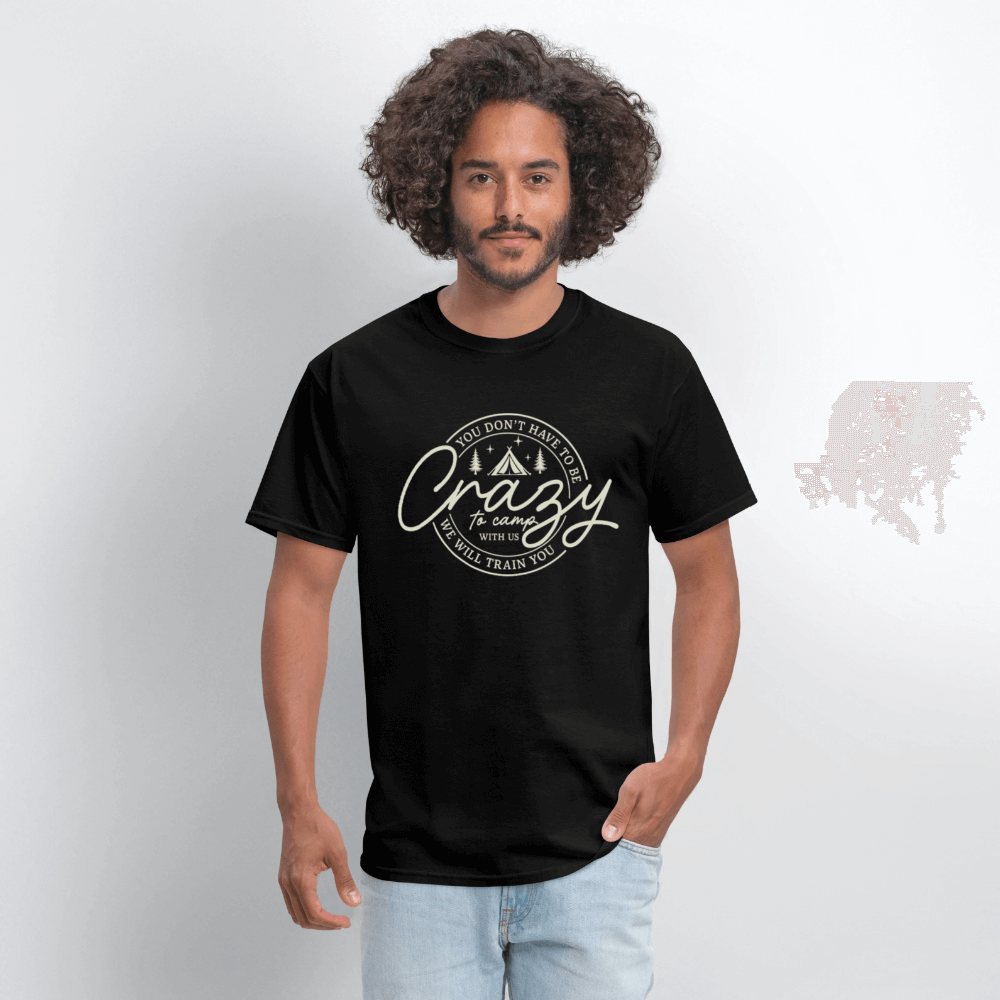 Crazy Camping T-Shirt Color: safari