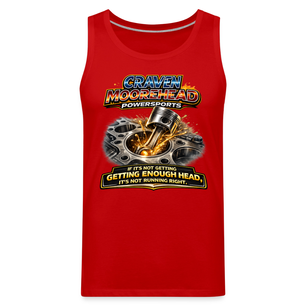 Craven Moorehead PowerSports Tank Top Color: White
