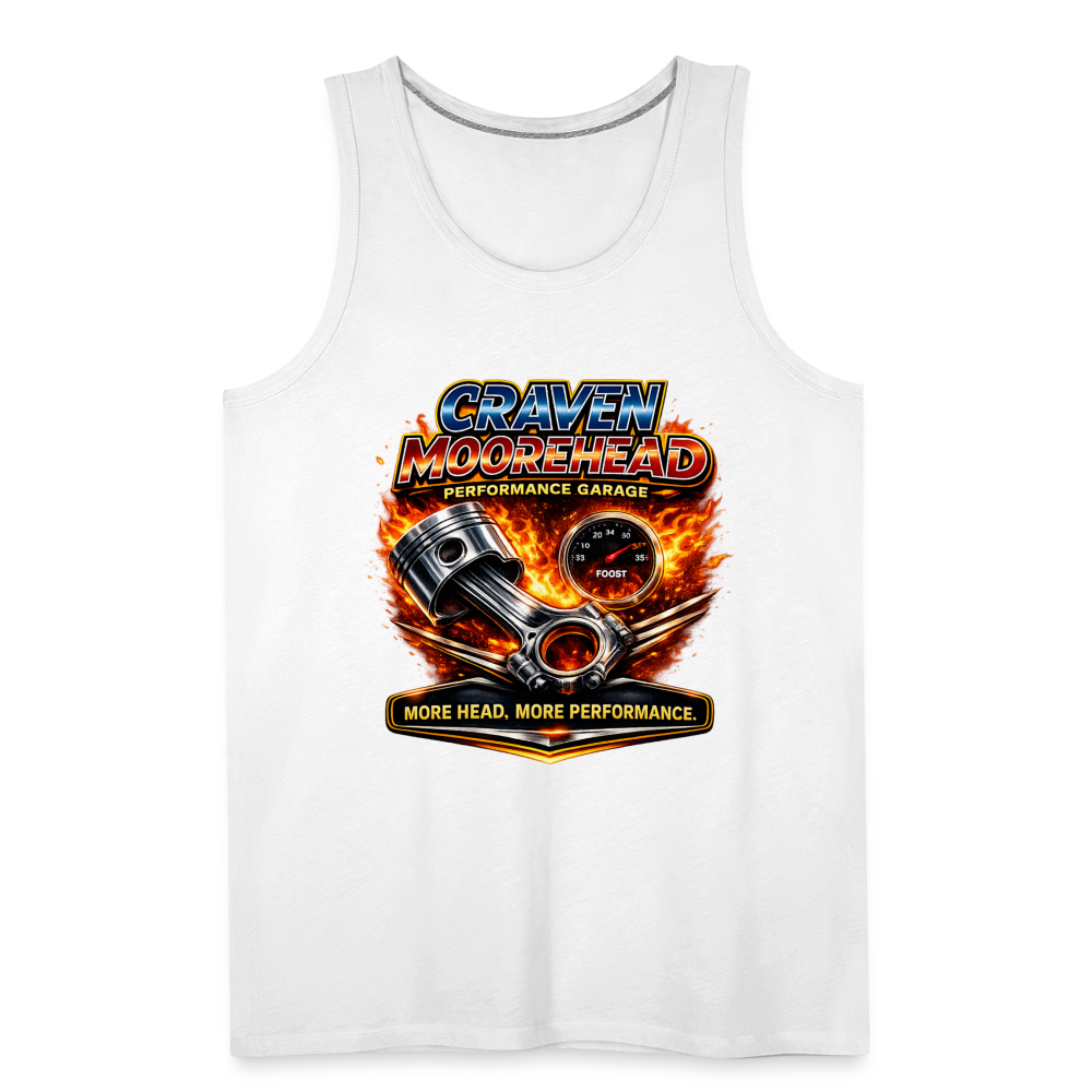 Craven Moorehead Performance Tank Top Color: Deep Navy